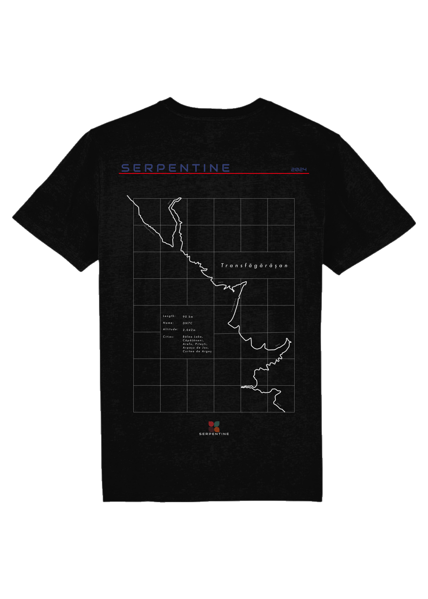 'Transfagarasan' Tee Dark